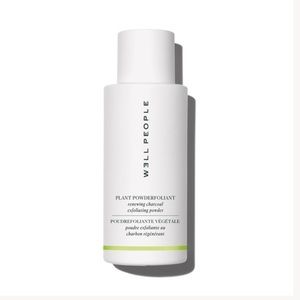 Brand New! Well‎ People Plant Powderfoliant Renewing Charcoal Exfoliating Powder